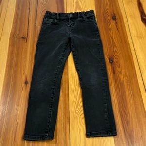 Gap slim black wash pants